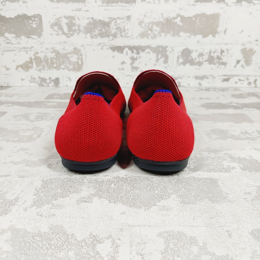 NEW Rothy's The Loafer Red Round Toe Slip On Flat Loafers F378 - Picture 2 of 8